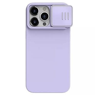 Maska Nillkin CamShield Silky za iPhone 15 Pro Max 6.7 ljubicasta. Uz na lalafo.rs — 1 Maska Nillkin CamShield Silky za iPhone 15 Pro Max 6.7 ljubicasta. Uz — 1