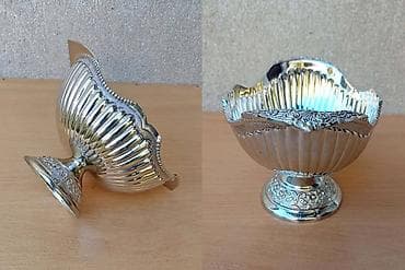 LUX Posrebrena Činija sa radom Luksuzna Posrebrena, ovalna Činija, sa na lalafo.rs — 5 LUX Posrebrena Činija sa radom Luksuzna Posrebrena, ovalna Činija, sa — 5