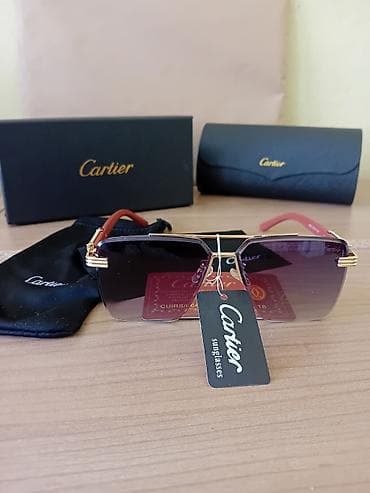 Naočare za sunce, Cartier, bоја - Bordo na lalafo.rs Naočare za sunce, Cartier, bоја - Bordo