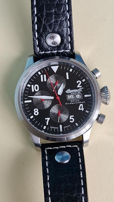 eko koza sa: Ingersoll “Sir Alan Cobham” Edition – hronograf sat - Ograničeno at lalafo.rs — 3 eko koza sa: Ingersoll “Sir Alan Cobham” Edition – hronograf sat - Ograničeno — 3