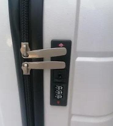 Travel suitcases and bags: Tvrdi kofer na točkićima – bela boja - Materijal: ABS/plastika sa at lalafo.rs — 7 Travel suitcases and bags: Tvrdi kofer na točkićima – bela boja - Materijal: ABS/plastika sa — 7