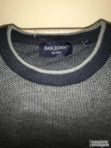 Original DAN JOHN dzemper L 50% wolle 50% acrilico Ramena 50cm na lalafo.rs Original DAN JOHN dzemper L 50% wolle 50% acrilico Ramena 50cm