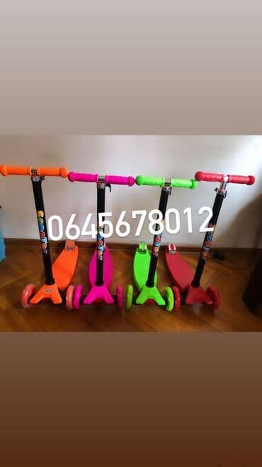 Dečiji Trotineti u Više Boja - Akcija Izuzetna stabilnost i na lalafo.rs Dečiji Trotineti u Više Boja - Akcija Izuzetna stabilnost i