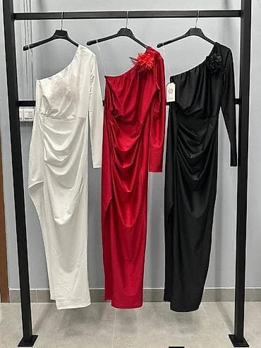 Elegantna asimetrična večernja haljina - Kroj: jednoručna na lalafo.rs — 3 Elegantna asimetrična večernja haljina - Kroj: jednoručna — 3