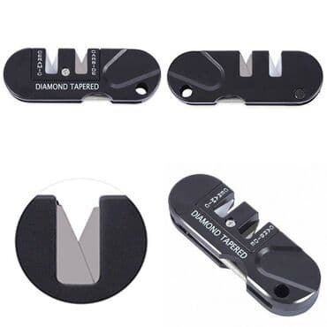 Jackhammers: Novi džepni oštrač noževa sa 3 mogućnosti oštrenja: dijamant, karbid at lalafo.rs — 6 Jackhammers: Novi džepni oštrač noževa sa 3 mogućnosti oštrenja: dijamant, karbid — 6