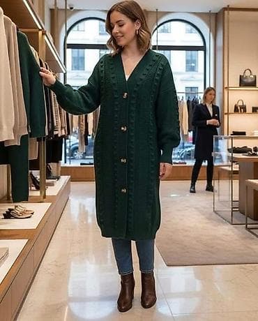 ✨ Pleteni kardigan za punije✨ 📏 Veličine: 40 • 42 • 44 • 46 • 48 - na lalafo.rs — 5 ✨ Pleteni kardigan za punije✨ 📏 Veličine: 40 • 42 • 44 • 46 • 48 - — 5