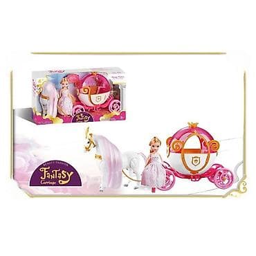 Set “Fantasy Carriage” – lutka sa kočijom i konjem - Tematski set za na lalafo.rs Set “Fantasy Carriage” – lutka sa kočijom i konjem - Tematski set za