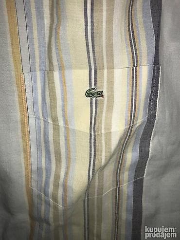Men's Clothing: Shirt Lacoste, color - Multicolored at lalafo.rs — 3 Men's Clothing: Shirt Lacoste, color - Multicolored — 3