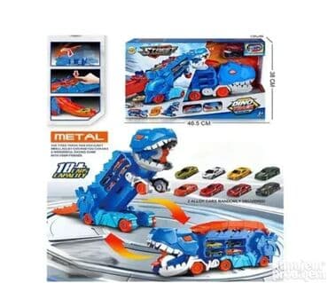 Autići: Dino Kamion Staza sa Autićima - Garaža za Igru Trenutno Nema na na lalafo.rs — 4 Autići: Dino Kamion Staza sa Autićima - Garaža za Igru Trenutno Nema na — 4