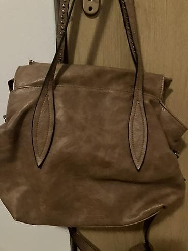 Ženska torba – svetlosmeđa, shopper/tote stil - Materijal: mekana eko na lalafo.rs — 4 Ženska torba – svetlosmeđa, shopper/tote stil - Materijal: mekana eko — 4