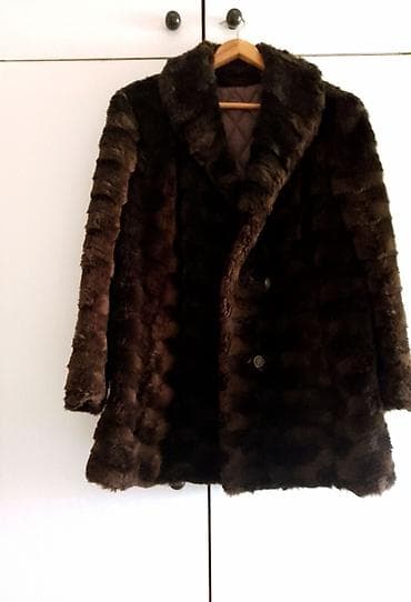 With lining, Faux fur, color - Brown at lalafo.rs With lining, Faux fur, color - Brown