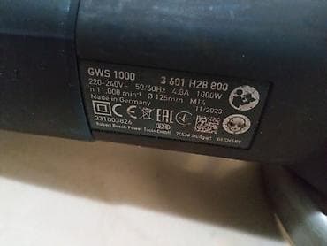 Bosch ugaona brusilica GWS 1000 Professional - Profesionalna serija na lalafo.rs — 10 Bosch ugaona brusilica GWS 1000 Professional - Profesionalna serija — 10