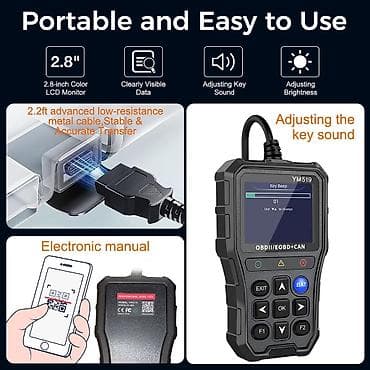 Transport: Novo - YM519 OBDII / EOBD + CAN Auto Dijagnostika Funkcije: 1 at lalafo.rs — 10 Transport: Novo - YM519 OBDII / EOBD + CAN Auto Dijagnostika Funkcije: 1 — 10