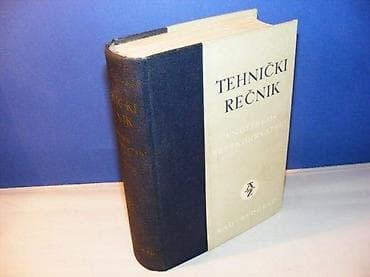 TEHNIČKI REČNIK ENGLESKO SRPSKOHRVATSKI RAD 1965 tvrd povez, strana na lalafo.rs TEHNIČKI REČNIK ENGLESKO SRPSKOHRVATSKI RAD 1965 tvrd povez, strana