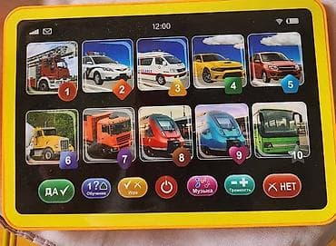 Edukativni dečji tablet, Vrste transporta, je namenjen dečacima na lalafo.rs — 1 Edukativni dečji tablet, Vrste transporta, je namenjen dečacima — 1