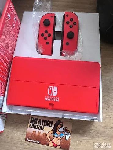 JEDINSTVENA PONUDA! Mario - Red Edition Nintendo Switch OLED konzola na lalafo.rs — 3 JEDINSTVENA PONUDA! Mario - Red Edition Nintendo Switch OLED konzola — 3