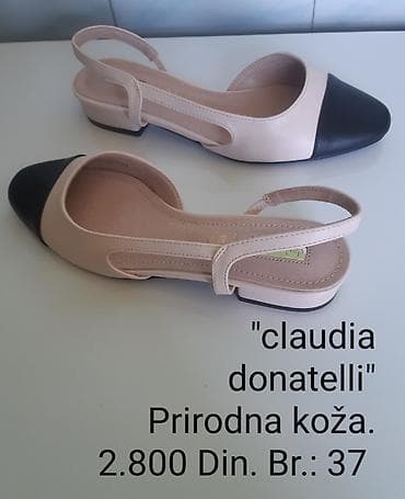 Claudia Donatelli ženske kožne baletanke/slingback - Materijal na lalafo.rs Claudia Donatelli ženske kožne baletanke/slingback - Materijal