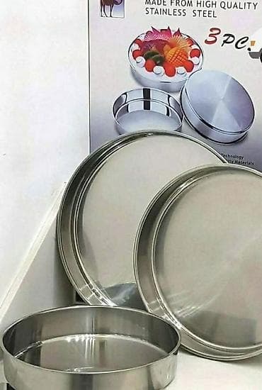 Set od 3 inox okrugle posude NOVO set od 3 visoko kvalitetne posude na lalafo.rs — 4 Set od 3 inox okrugle posude NOVO set od 3 visoko kvalitetne posude — 4