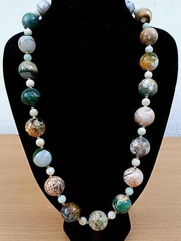 Accessories: Ogrlica od šarenog Poludragog kamenja Ogrlica od raznog šarenog at lalafo.rs — 2 Accessories: Ogrlica od šarenog Poludragog kamenja Ogrlica od raznog šarenog — 2