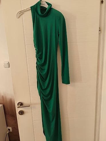 Zelena večernja haljina brenda Blondy, veličina L. NOVO. - Kroj: duga na lalafo.rs — 2 Zelena večernja haljina brenda Blondy, veličina L. NOVO. - Kroj: duga — 2