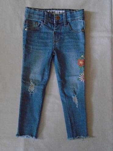 Preslatke moderne skinny farmerkice sa vezom, za devojčice, veličine na lalafo.rs — 1 Preslatke moderne skinny farmerkice sa vezom, za devojčice, veličine — 1