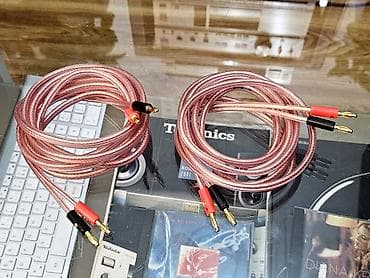 Zvučnički kablovi sa bananama – par - Tip: dvožilni zvučnički kabl - at lalafo.rs — 1 Zvučnički kablovi sa bananama – par - Tip: dvožilni zvučnički kabl - — 1