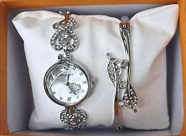 Elegantni setovi ručnih satova sa narukvicama - Komplet sadrži: ručni na lalafo.rs — 6 Elegantni setovi ručnih satova sa narukvicama - Komplet sadrži: ručni — 6