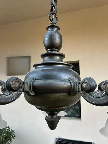 Stilske lampe: Stari luster salonac - SEČESIJA - MOGUĆ PREVOZ U odličnom stanju 💎 na lalafo.rs — 8 Stilske lampe: Stari luster salonac - SEČESIJA - MOGUĆ PREVOZ U odličnom stanju 💎 — 8