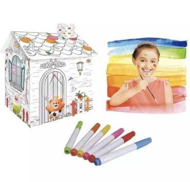 Kids' Drawing Boards: Kućica zabava za bojanje – Uradi sam 🏡🎨 Diy House Doodle je sjajan at lalafo.rs — 1 Kids' Drawing Boards: Kućica zabava za bojanje – Uradi sam 🏡🎨 Diy House Doodle je sjajan — 1