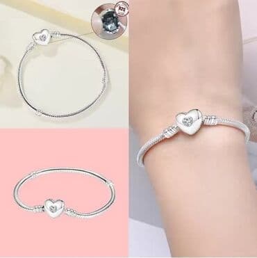 Narukvica pandora sa žigom S925 Vel:17cm,18cm,19cm,20cm Cena:1500din na lalafo.rs — 1 Narukvica pandora sa žigom S925 Vel:17cm,18cm,19cm,20cm Cena:1500din — 1