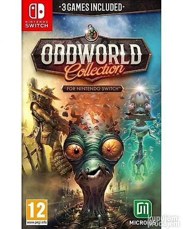 Neotpakovano, u fabrickom celofanu. ODDWORLD Collection - za Nintendo na lalafo.rs — 2 Neotpakovano, u fabrickom celofanu. ODDWORLD Collection - za Nintendo — 2