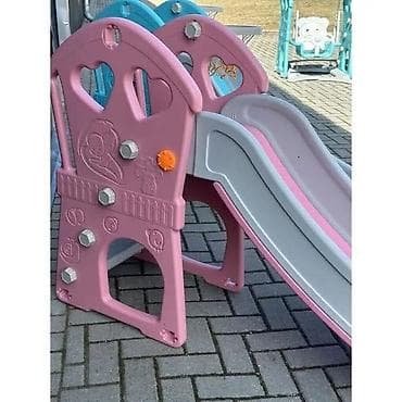 Dečiji tobogan sa košem za košarku – unutra/spolja - Višenamenski na lalafo.rs — 5 Dečiji tobogan sa košem za košarku – unutra/spolja - Višenamenski — 5