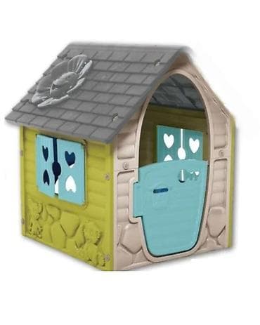 Dečija plastifikovana kućica za igru - Materijal: izdržljiva plastika at lalafo.rs Dečija plastifikovana kućica za igru - Materijal: izdržljiva plastika