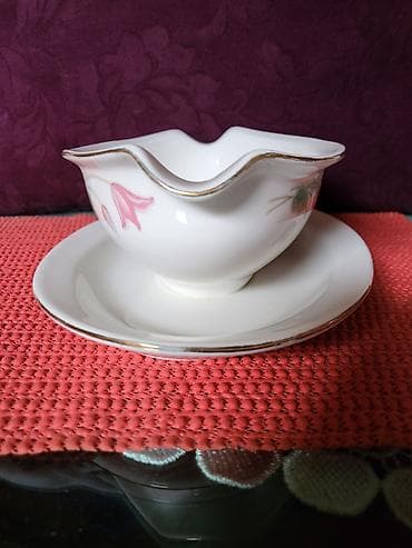 Home & Garden: Sosijera vintaz porcelanska nova. Sosijera bez ostecenja. pozlata at lalafo.rs — 6 Home & Garden: Sosijera vintaz porcelanska nova. Sosijera bez ostecenja. pozlata — 6