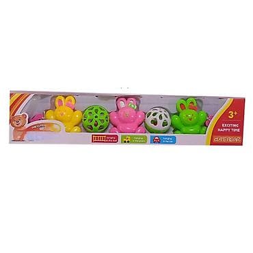 Crib & Stroller Toys: Viseća igračka za bebe – šarena girlanda sa zvečkama i figurama zečića at lalafo.rs — 1 Crib & Stroller Toys: Viseća igračka za bebe – šarena girlanda sa zvečkama i figurama zečića — 1