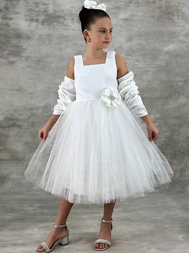 ❤️Haljinice u kompletu sa bolerom i mašnom za kosu za devojčice od 6 na lalafo.rs — 9 ❤️Haljinice u kompletu sa bolerom i mašnom za kosu za devojčice od 6 — 9