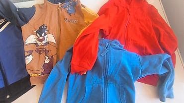 Komplet dečjih dukseva sa kapuljačom (4 komada), svi na rajsferšlus na lalafo.rs — 4 Komplet dečjih dukseva sa kapuljačom (4 komada), svi na rajsferšlus — 4