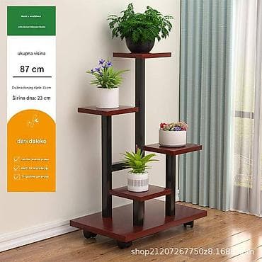 Stalak za saksije sa više nivoa, modernog dizajna. Specifikacije: - na lalafo.rs Stalak za saksije sa više nivoa, modernog dizajna. Specifikacije: -