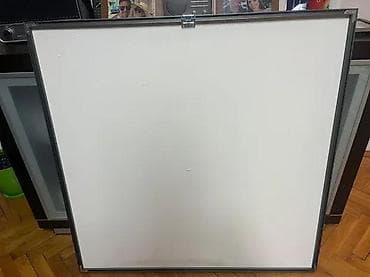 Aluminijumski ram sa belom panel-pločom, kvadratnog formata. - na lalafo.rs Aluminijumski ram sa belom panel-pločom, kvadratnog formata. -