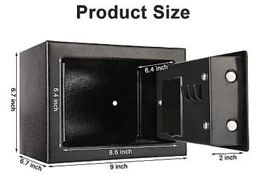 Sef za čuvanje stvari, sa elektronskom bravom Dimenzije sefa 23x17x17 na lalafo.rs — 3 Sef za čuvanje stvari, sa elektronskom bravom Dimenzije sefa 23x17x17 — 3