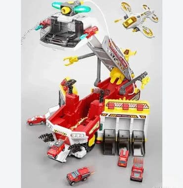 Helikopteri: Veliki spasilački set – Vatrogasac, garaža i helikopter Unesite na lalafo.rs — 5 Helikopteri: Veliki spasilački set – Vatrogasac, garaža i helikopter Unesite — 5