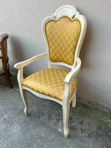 Stilske fotelje: Stilska polufotelja ✨ Odlično stanje 📸 Kao na slikama 💶 Cena: 130 € na lalafo.rs — 6 Stilske fotelje: Stilska polufotelja ✨ Odlično stanje 📸 Kao na slikama 💶 Cena: 130 € — 6