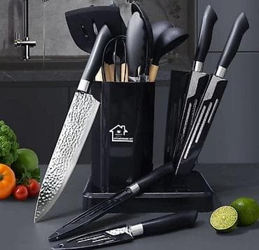 Kuhinjski set Set uključuje: 11 kuhinjskih alatki sa drvenim na lalafo.rs — 4 Kuhinjski set Set uključuje: 11 kuhinjskih alatki sa drvenim — 4