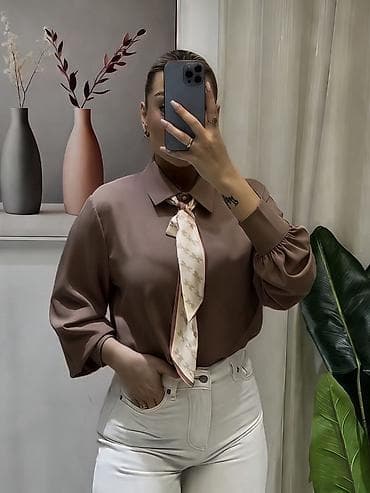 💫Ženska elegantna košulja sa dekorativnom maramom/kravatom
✅2400 din na lalafo.rs — 6 💫Ženska elegantna košulja sa dekorativnom maramom/kravatom
✅2400 din — 6