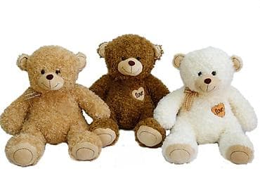 Plišani meda – dekorativne i mekane igračke - Model: klasični plišani na lalafo.rs Plišani meda – dekorativne i mekane igračke - Model: klasični plišani