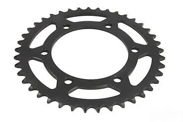 Zadnji lančanik za motocikl/bicikl - Materijal: metal (čelik), crni na lalafo.rs Zadnji lančanik za motocikl/bicikl - Materijal: metal (čelik), crni