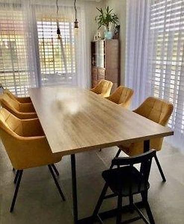 Antique Dining Tables: TRPEZARIJSKI STO MODEL LX1 | Izrada nameštaja po meri Drvo& metal at lalafo.rs — 1 Antique Dining Tables: TRPEZARIJSKI STO MODEL LX1 | Izrada nameštaja po meri Drvo& metal — 1