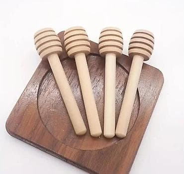 cepaci za drva: Drvene kašikice za med – mini “honey dipper” štapići - Materijal na lalafo.rs — 5 cepaci za drva: Drvene kašikice za med – mini “honey dipper” štapići - Materijal — 5