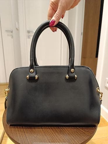 Crna kozna torba – TT Bagatt - Materijal: spolja kombinacija glatke at lalafo.rs — 8 Crna kozna torba – TT Bagatt - Materijal: spolja kombinacija glatke — 8