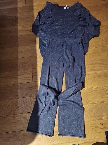 H&M komplet za devojčice – džemper i pantalone - Boja: tamnosiva at lalafo.rs — 2 H&M komplet za devojčice – džemper i pantalone - Boja: tamnosiva — 2